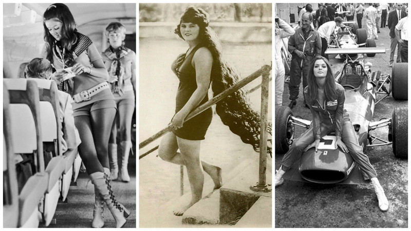 Эти прекрасные и необычные женщины из прошлого (21 фото)