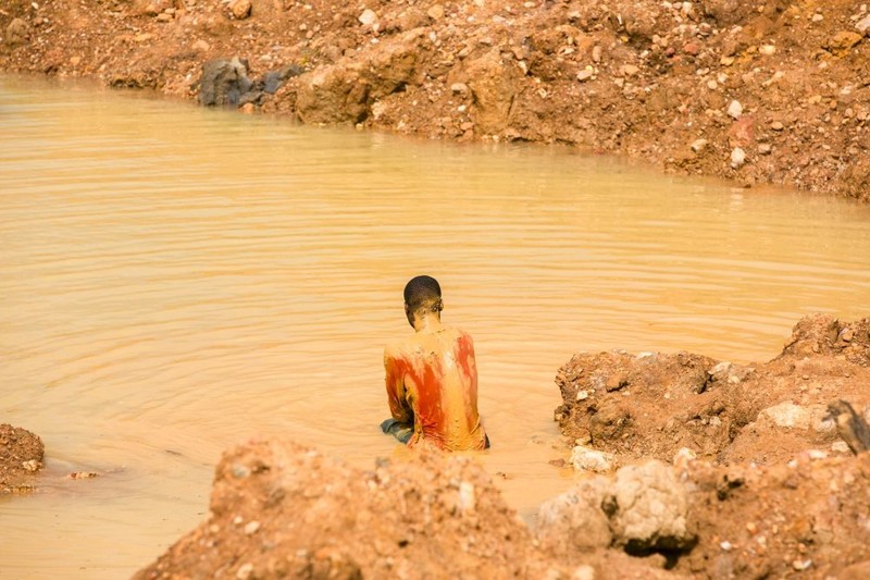 Золотая лихорадка в Гане (20 фото)
