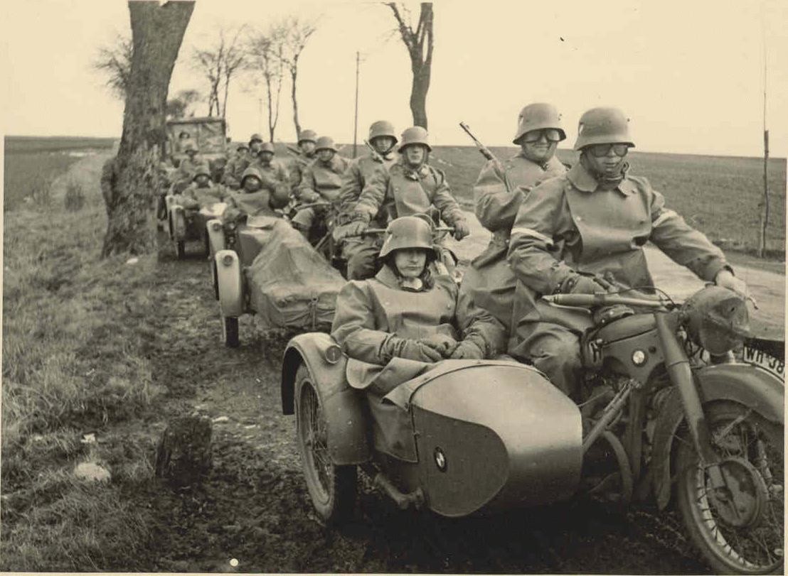 Мотоциклы Второй мировой войны (18 фото)