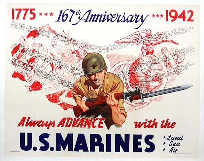 Искусство плаката Второй Мировой. США (34 фото)