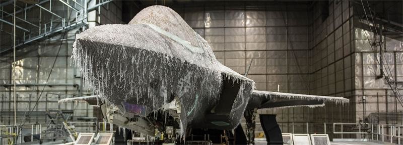 Лаборатория для тестирования самолётов в условиях экстремально низких температурах (6 фото)