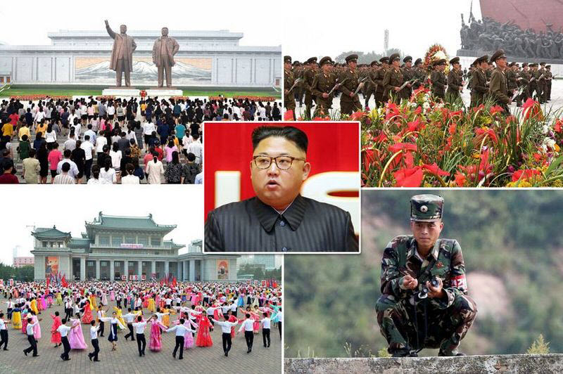 69-я годовщина основания Северной Кореи (18 фото)