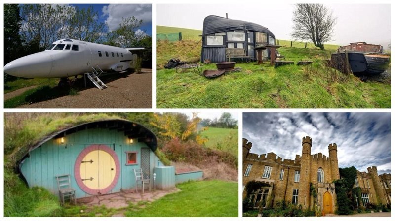 Самые необычные дома Великобритании от сервиса аренды Airbnb (12 фото)