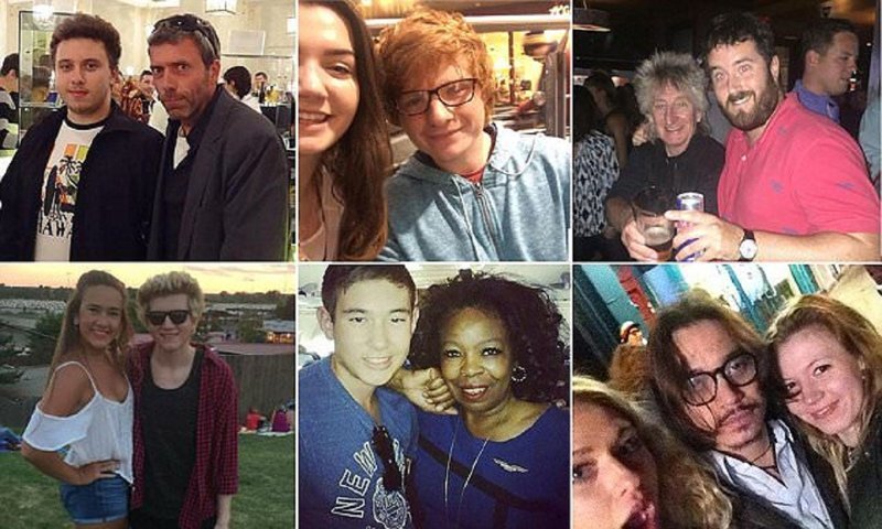 Люди фотографируются с незнакомцами, которых приняли за знаменитостей (12 фото)