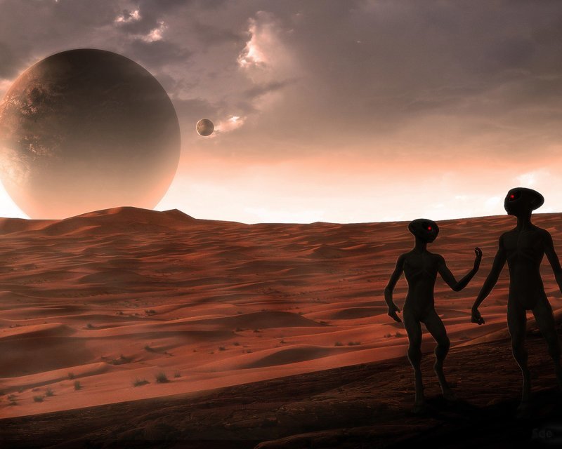 Одинокая марсианка желает познакомиться (2 фото)