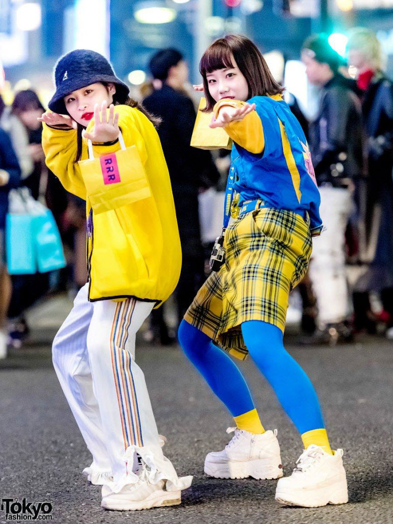 Самые яркие модники японской столицы (24 фото)