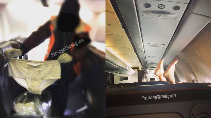 Американская стюардесса делится в инстаграме фотографиями самых отвратительных пассажиров (15 фото)