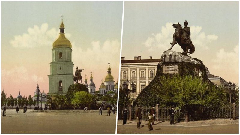 Уникальные цветные фотографии Киева 1890-1900 годов (21 фото)
