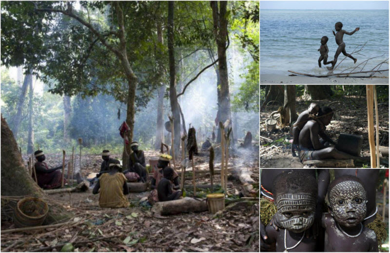 Племя, изолированное в течение 55 000 лет на крошечных островах Индийского океана, может исчезнуть (21 фото)