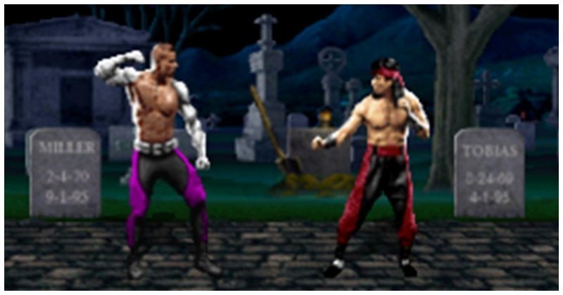 Как реальные актёры записывали движения персонажей для легендарной трилогии игр Mortal Kombat (1 фото + 5 видео)