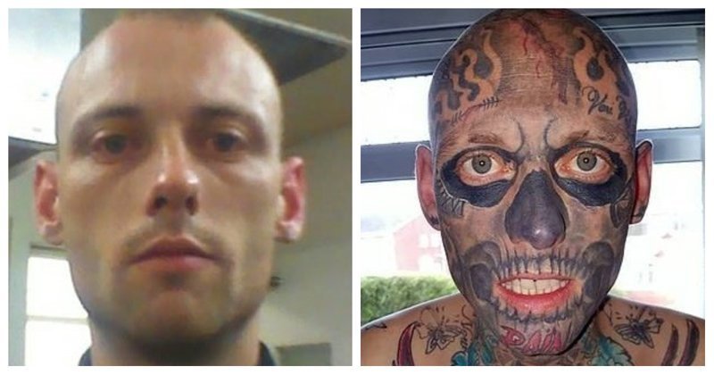 Мужчина потратил $36000 на татуировки, превратив себя в живой скелет (12 фото)
