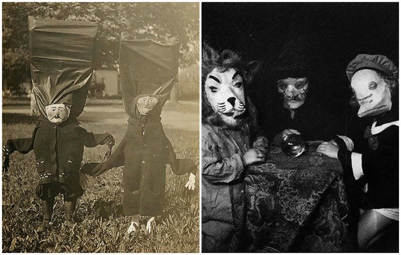 Хэллоуин 1930-х годов: жуткие костюмы прямиком из ночных кошмаров (27 фото)