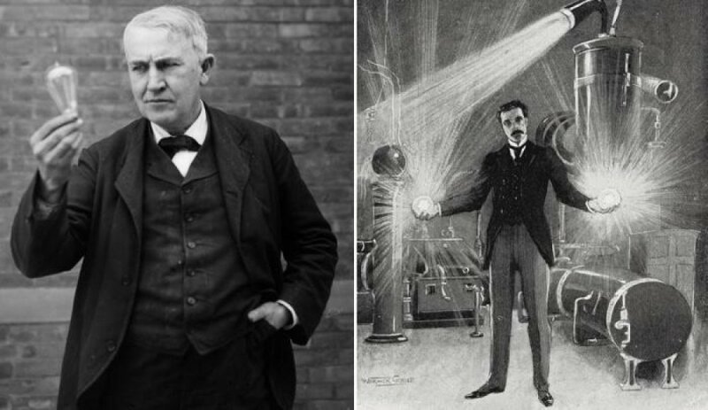 Война токов: противостояние Томаса Эдисона и Николы Теслы (5 фото)
