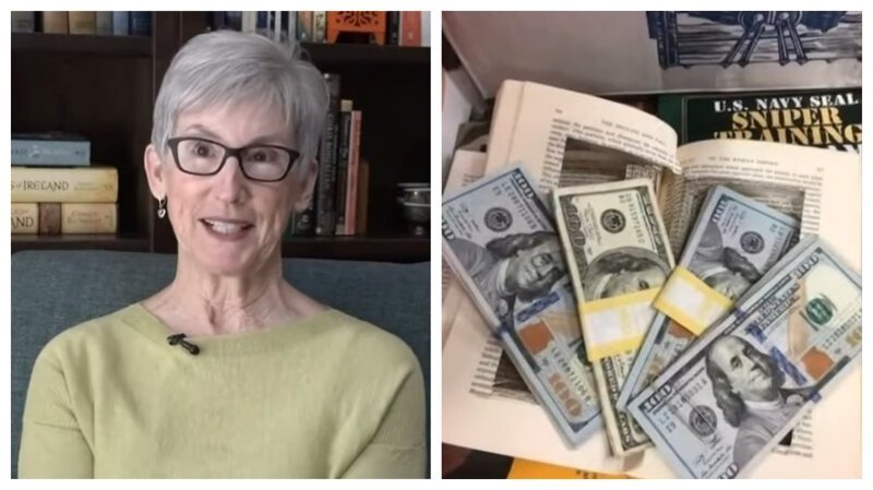 Волонтер книжного базара нашла в книге $4 000 и вернула их владельцам (5 фото + 1 видео)