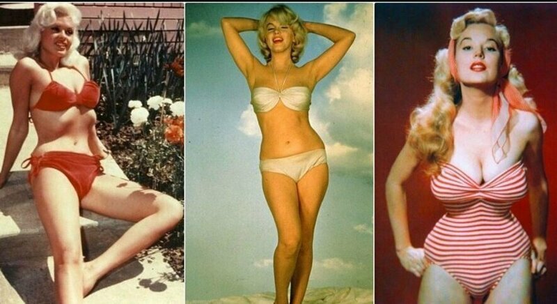 Топ самых классных красоток в бикини 1950-х годов (19 фото)