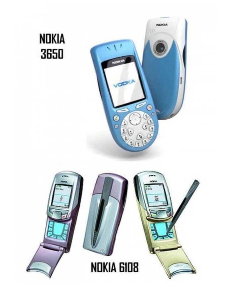 Немного стильных телефонов Нокиа (7 фото)