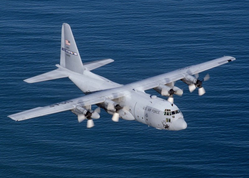 4.  C-130  (Lockheed C-130 Hercules) , 