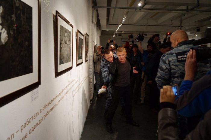В Москве закрыли выставку Джока Стёрджеса 