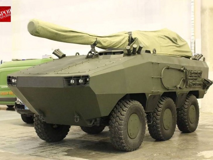 Как Украина первый колесный танк разработала
