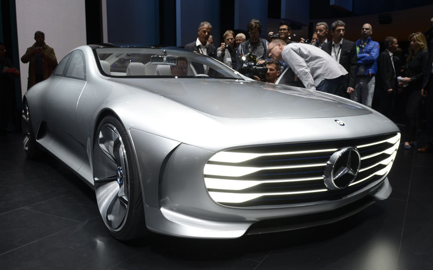 Mercedes-Benz показывает концепт IAA (Intelligent Aerodynamic Automobile) - эссе дизайнеров и инженеров по аэродинамике на тему будущего компании Франкфуртский автосалон, автосалон, новинка, франкфурт