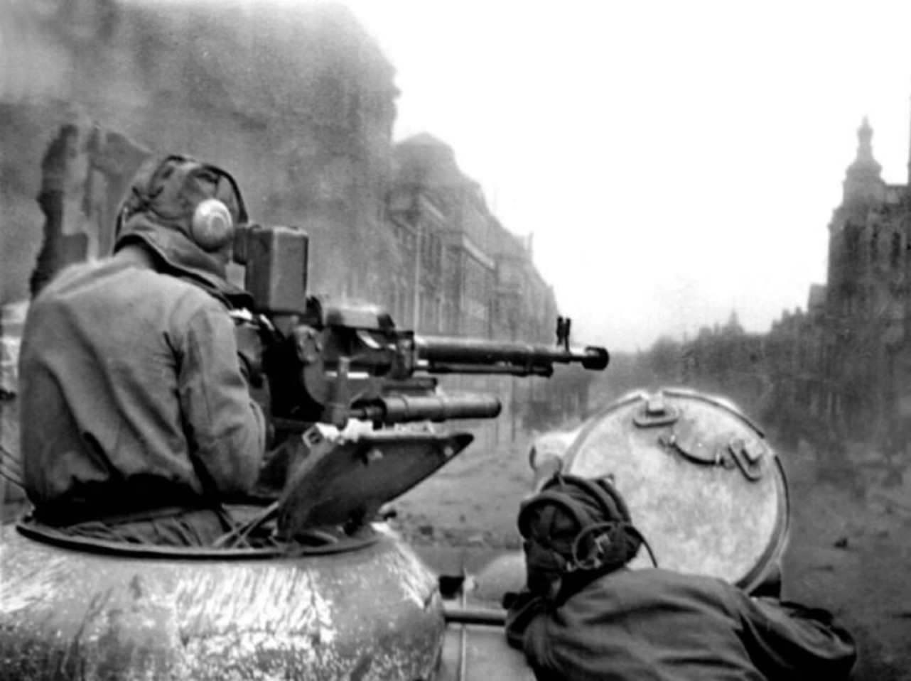 Звуки мировой войны. Данциг 1945. Фотохроника войны 1941-1945.